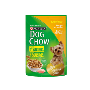 Dog Chow Húmedo Adultos Razas Pequeñas (Pouch) x Pack de 15 unidades