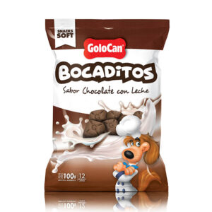 BOCADITOS CHOCOLATE Y LECHE  X 100 GS