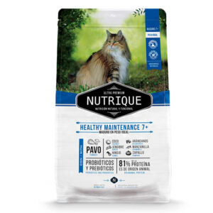 Nutrique Adult 7+ Cat Healthy Maintenance x 2 y 7,5 kg
